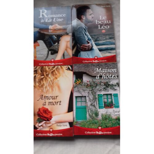 Lot De 4 Livres Collection"Nous Deux"Passion.