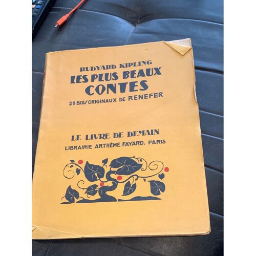 Les Plus Beaux Contes. Rudyard Kipling. Collection Le Livre De Demain 