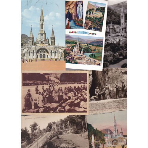 Lot De 22 Cartes Postales Anciennes De Lourdes, Hautes Pyrenees