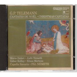 Georg Philipp Telemann Cantates De Noël Maria Zadori Gabor Kallay