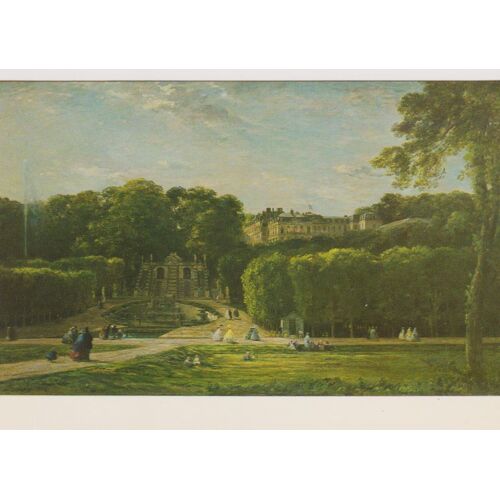 Charles- François Daubigny - Le Parc Du Château De Saint-Cloud (Musée Municipal De Chalons En Champagne