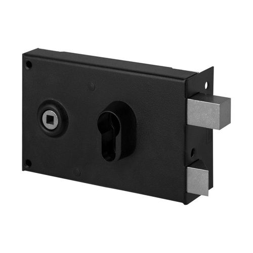 Serrure en applique - horizontale - pour cylindre européen - 88 x 140 mm - droite ABUS