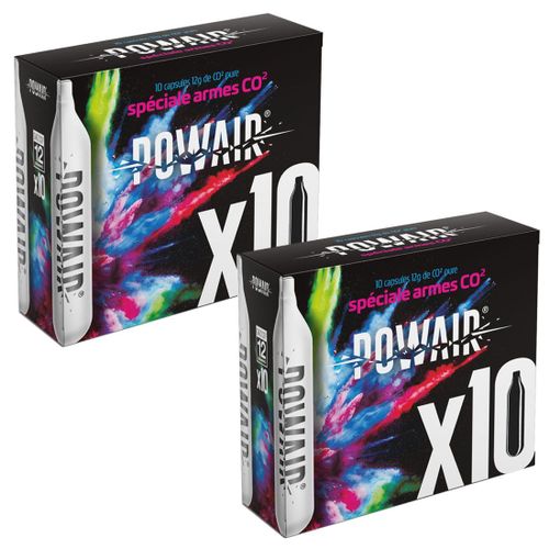 Sparclettes De Gaz Co2 12 G Powair X 20