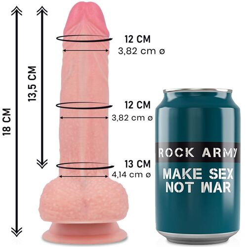 Rockarmy Silicone Liquide Premium Mustang Réaliste 18cm
