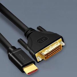 Câble vidéo adaptateur HDMI vers DVI-D 4K 1080P Câble HDMI mâle vers DVI mâle
