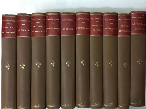 Walter Scott Uvre Illustrée En 10 Volumes
