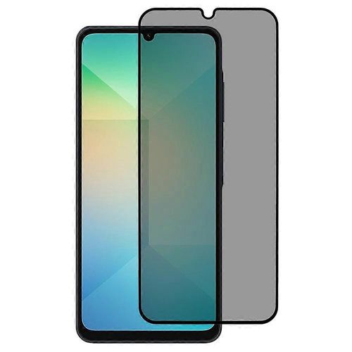 Pour Samsung Galaxy A06 Anti-Peep Protecteur D¿Écran Couverture Complète Impression Soie Film De Verre Trempé
