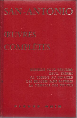 San-Antonio - Oeuvres Complètes Tome 4 - Fleuve Noir