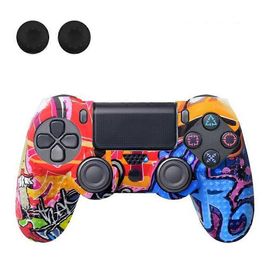 Housse Pour Sony Playstation 4 Pro/Ps4 Slim/Playstation 4 Game Controller Graffiti Protective Case