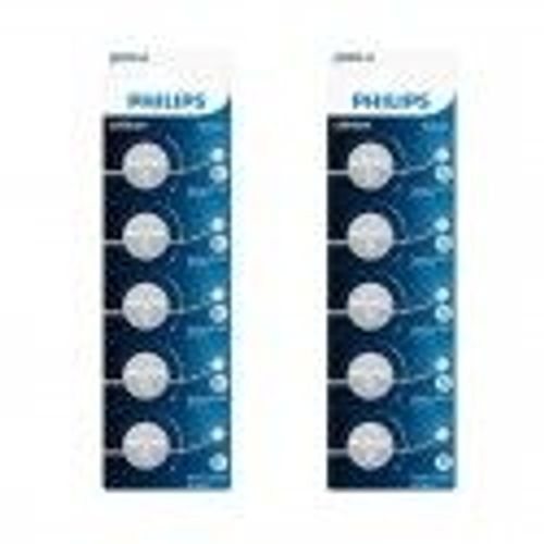 2 X Philips CR2032 Blister de 5