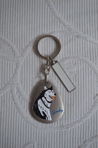 Porte-Clé "Husky" En Métal