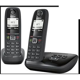Gigaset AS 405 A Duo NOIR avec répondeur
