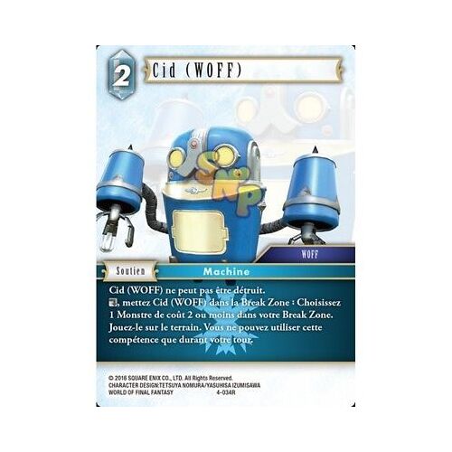 Final Fantasy Cid (Woff) 4-034r Foil