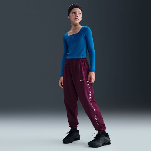 Pantalon En Fleece Dri-Fit Nike Sportswear Pour Fille - Rouge