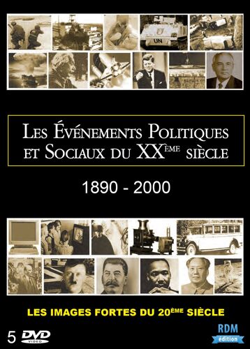 Coffret Les Évènements Politiques Et Sociaux Du Xxe Siècle : 1890 - 2000