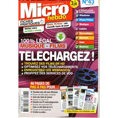 Micro Hebdo Fiches Pratiques 43