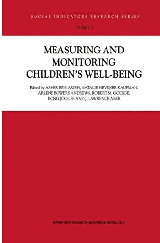 Measuring And Monitoring Children's Well-Being