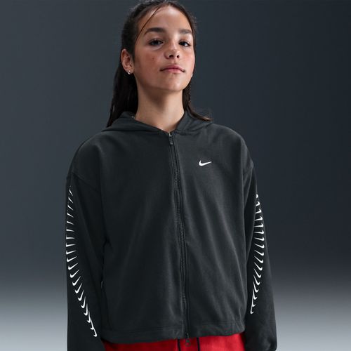 Sweat À Capuche En Fleece Dri-Fit Nike Sportswear Pour Fille - Noir