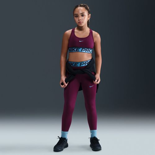 Legging Dri-Fit À Détails Brillants Nike Pro Pour Ado (Fille) - Rouge