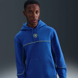 Sweat À Capuche De Foot Nike Club Total 90 Pour Homme - Bleu