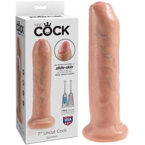 Gode Realiste Qui Se Decalotte King Cock - 20 Cm