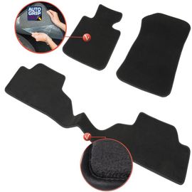 Tapis De Voiture - Sur Mesure Pour Serie 1 (2003 - 2011) - 3 Pi?Ces - Tapis De Sol Antid?Rapant Pour Automobile - Moquette