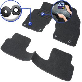 Tapis De Voiture - Sur Mesure Pour Corsa (2006 - 2014) - 3 Pi?Ces - Tapis De Sol Antid?Rapant Pour Automobile - Moquette