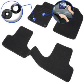 Tapis De Voiture - Sur Mesure Pour C3 / Ds3 (2009 - 2020) - 3 Pi?Ces - Tapis De Sol Antid?Rapant Pour Automobile - Moquette