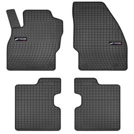 Tapis De Voiture - Sur Mesure Pour Corsa (2014 - 2020) - 4 Pièces - Tapis De Sol Antidérapant Pour Automobile - Souple - 100% Caoutchouc