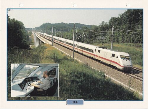 Fiche Trains De Légende Ice