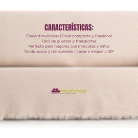 Maxi Cases # Plaid Pour Canapé Et Lit # Couleur : Gris Clair # 180 X 260 # Modèle Mags # Foulard Décoratif Multi-Usages