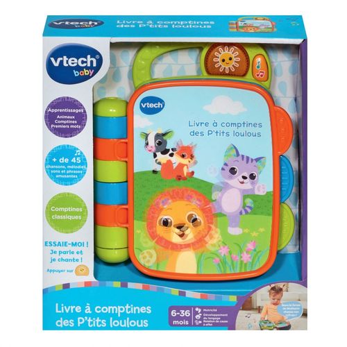 Vtech Baby Livre A Comptines Des P'tits Loulous