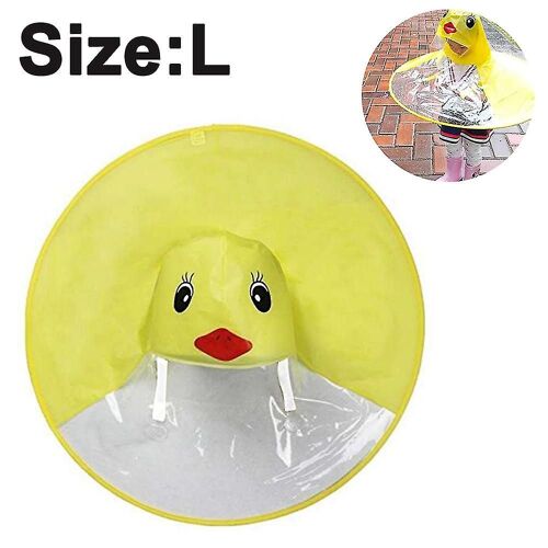 Imperméable Pour Enfants, Imperméable De Canard En Bas Âge Et Chapeau Parapluie Imperméable À L'eau, L