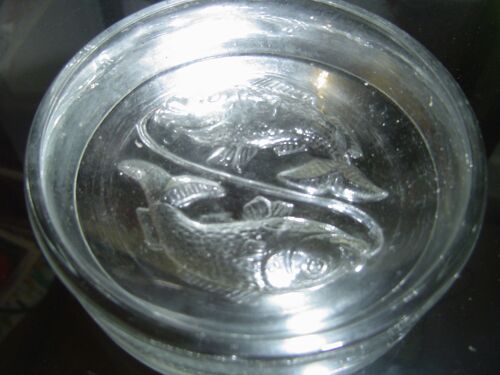 Cendrier Ou Vide Poche Poissons En Cristal De Portieux