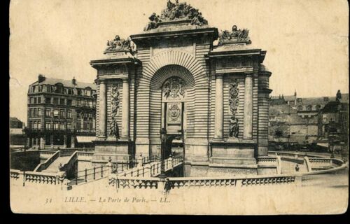 Carte Postale De Lille (Nord) La Porte De Paris
