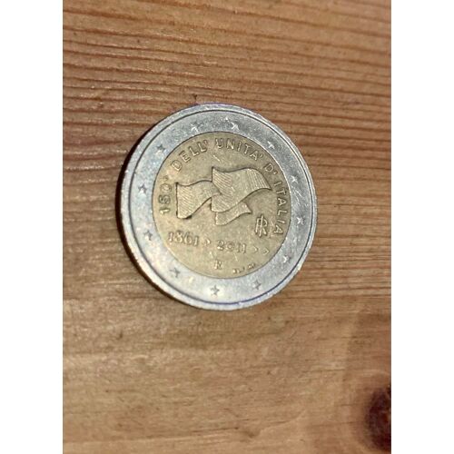 Pièce 2 € 150 Eme Anniversaire De L’Unification Italienne 1861/2011