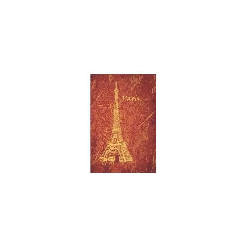 Paris: Paris Themed Dots Grid Notebook, 6 X 9 Dotted Journal, A5 Travelers Cover, Dairy, Planner 120 Pages, V.47