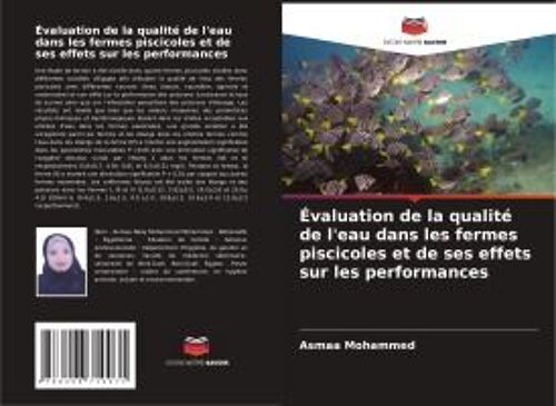 Évaluation De La Qualité De L'eau Dans Les Fermes Piscicoles Et De Ses Effets Sur Les Performances