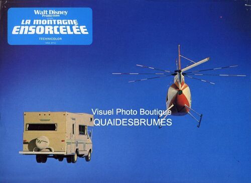 La Montagne Ensorcelée - Escape To Witch Mountain : Jeu De 9 Photos D'exploitation Cinématographique - Format 23,5x30 Cm - Walt Disney, John Hough, Eddie Albert, Ray Milland, Donald Pleasence - 1975