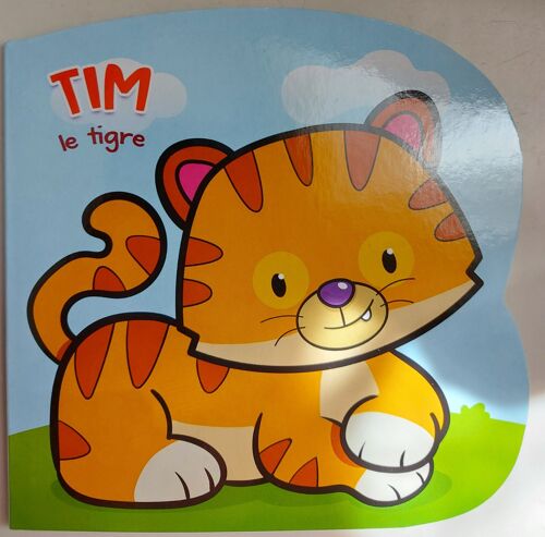 Tim Le Tigre - Livre Tout Carton