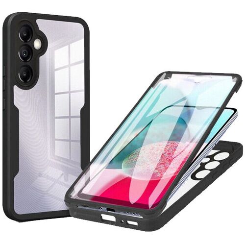 Coque Anti-Crash 360 Protection Résistant aux Chocs Avant et Arriére pour Samsung Galaxy A24 4G - Noir