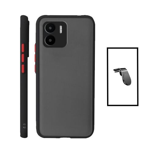 Kit Coque Anti Choque Caméra Protection + Support Magnétique L Safe Driving Voiture Pour Xiaomi Redmi A1 - Noir