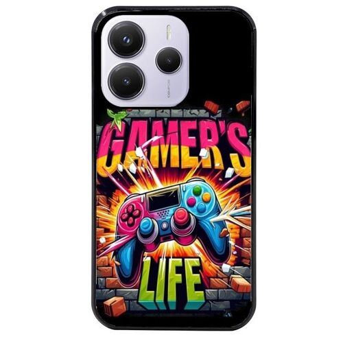 Coque Noire Pour Redmi Note 14 5g Gamer Life
