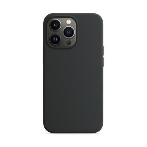 Coque Silicone Liquide pour Apple iPhone 14 Pro Max - Noir
