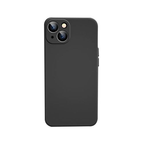 Coque Silicone Liquide Pour Apple Iphone 14 Max - Noir