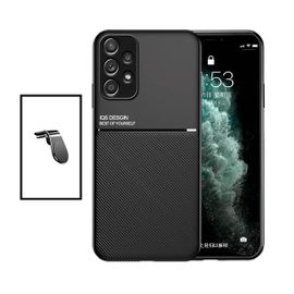 Kit Coque Magnetic Lux + Support Magnétique L Safe Driving Pour Samsung Galaxy A53 5g - Noir