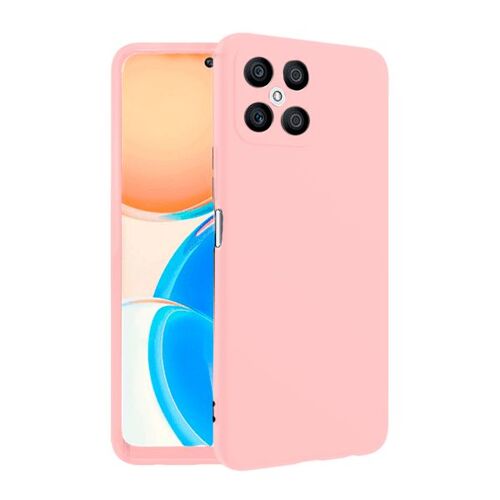 Coque Silicone Liquide Pour Honor X8 - Rose