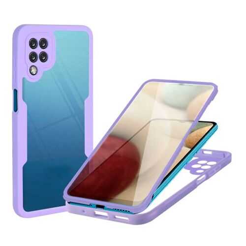 Coque Anti-Crash 360 Protection Résistant aux Chocs Avant et Arriére pour Samsung Galaxy A13 5G - Lilás