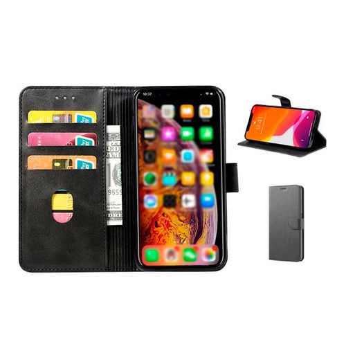 Coque Magneticflipwallet Avec Rabat Pour Xiaomi Redmi Note 11 Pro - Noir