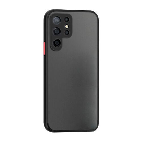 Coque Anti Choque Caméra Protection pour Samsung Galaxy S22 Ultra 5G - Noir